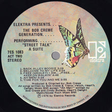 Load image into Gallery viewer, The Bob Crewe Generation : Street Talk (LP, Album)