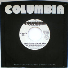 Load image into Gallery viewer, Rebbie Jackson with Robin Zander : You Send The Rain Away (7", Single, Promo)