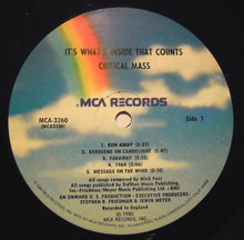 Load image into Gallery viewer, Critical Mass (12) : It's What's Inside That Counts (LP, Album)