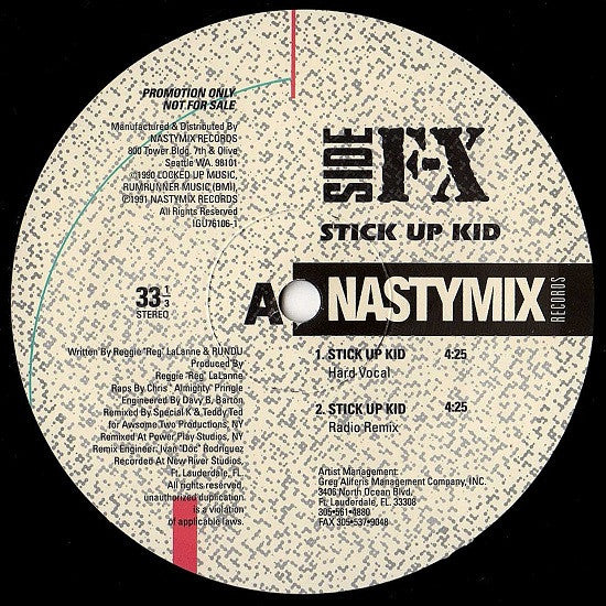 Side F/X : Stick Up Kid (12