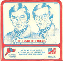 Load image into Gallery viewer, Le Garde Twins : Pledge Of Allegiance / Volunteer Firemans Tribute (7", Single)