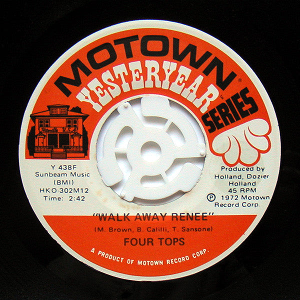 Four Tops : Walk Away Renee / You Keep Me Running Away (7