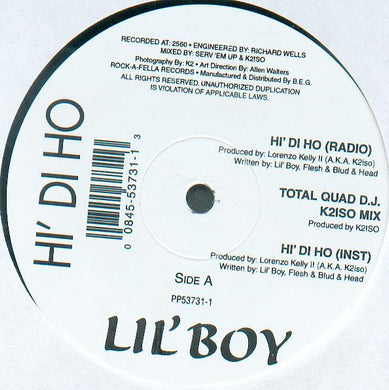 Lil' Boy : Hi' Di Ho (12