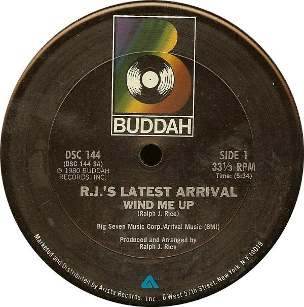 R.J.'s Latest Arrival : Wind Me Up (12