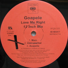 Load image into Gallery viewer, Goapele : Love Me Right (12&quot;)