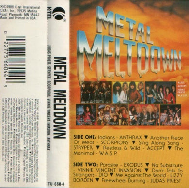 Various : Metal Meltdown (Cass, Comp)