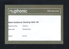 Load image into Gallery viewer, Adam Goldstone : Docking (12&quot;, Promo)
