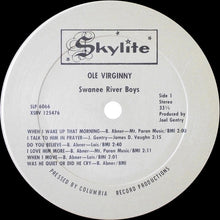 Load image into Gallery viewer, The Swanee River Boys : Old Virginny (LP, Album)