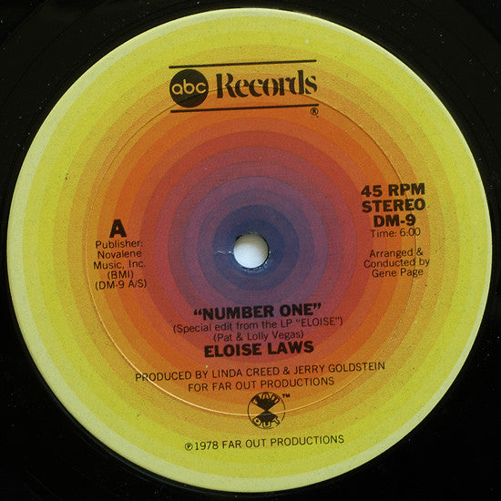 Eloise Laws : Number One (12