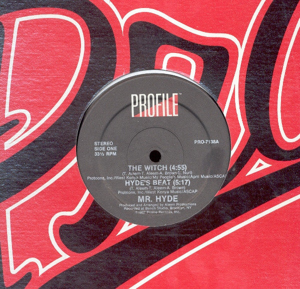 Mr. Hyde : The Witch / Hyde's Beat (12