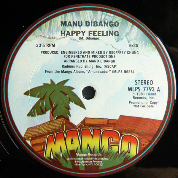 Manu Dibango : Happy Feeling (12