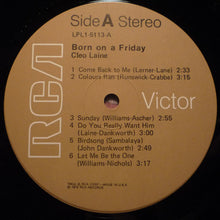 Load image into Gallery viewer, Cleo Laine : Born On A Friday (LP, Album, Gat)