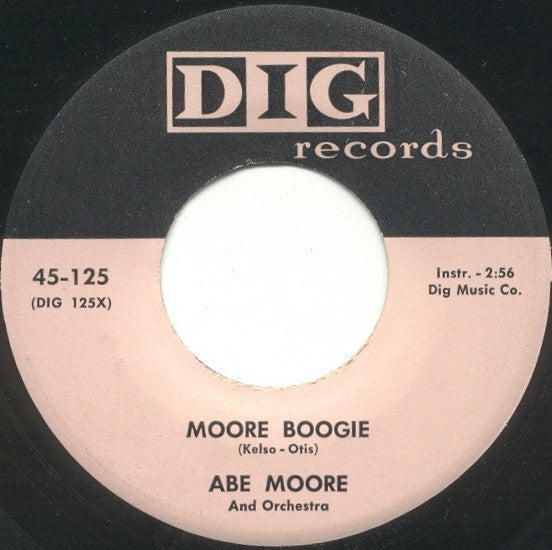 Abe Moore And Orchestra : Moore Boogie / S And J (7