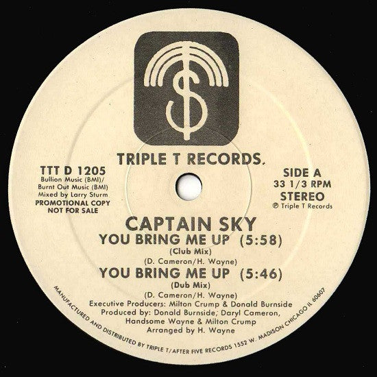 Captain Sky : You Bring Me Up (12