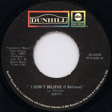 Load image into Gallery viewer, Smith (3) : Baby It's You / I Don't Believe (I Believe) (7", Single, Spe)