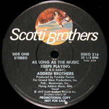 Load image into Gallery viewer, Addrisi Brothers : As Long As The Music Keeps Playing (12&quot;, Promo)