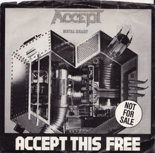 Load image into Gallery viewer, Accept : Accept This Free (7", Promo)