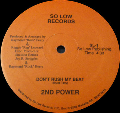 2nd Power : Don't Rush My Beat (12
