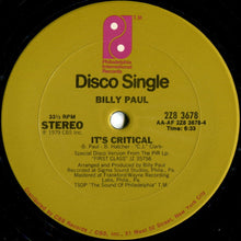 Load image into Gallery viewer, Billy Paul : Bring The Family Back (12&quot;)