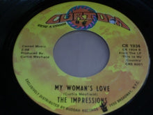 Load image into Gallery viewer, The Impressions : This Is My Country / My Woman&#39;s Love (7&quot;, Single)