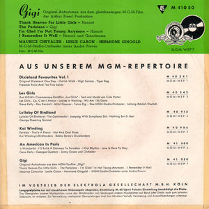 Maurice Chevalier · Leslie Caron : Gigi Original-Aufnahmen Aus Dem Gleichnamigen M-G-M-Film (7", EP)
