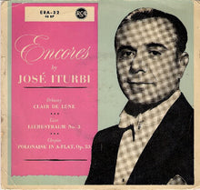 Load image into Gallery viewer, José Iturbi : Encores (7", EP, Top)