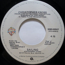 Load image into Gallery viewer, Christopher Cross : Sailing (7", Single)