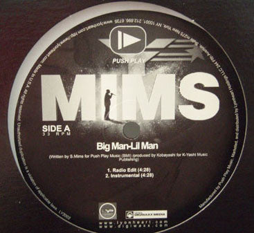 Mims : Big Man-Lil Man / P.I.M.P. (12