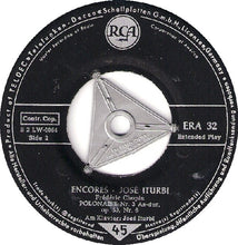 Load image into Gallery viewer, José Iturbi : Encores (7", EP, Top)