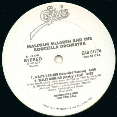 Malcolm McLaren And The Bootzilla Orchestra : Waltz Darling (12