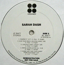 Load image into Gallery viewer, Sarah Dash : Sarah Dash (LP, Album, Promo)