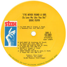 Load image into Gallery viewer, Eddie Floyd : I&#39;ve Never Found A Girl (LP, Album)