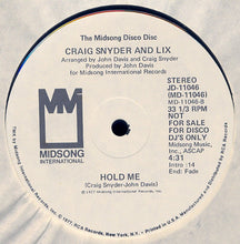 Load image into Gallery viewer, Craig Snyder And Lix (5) : Bust It (12&quot;, Promo)