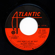 Load image into Gallery viewer, Major Harris : Love Won&#39;t Let Me Wait (7&quot;, Single, Spe)