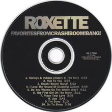 Load image into Gallery viewer, Roxette : Favorites From Crash! Boom! Bang! (CD, Promo)
