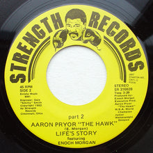 Load image into Gallery viewer, Life&#39;s Story : Aaron Pryor &#39;The Hawk&#39; (7&quot;)