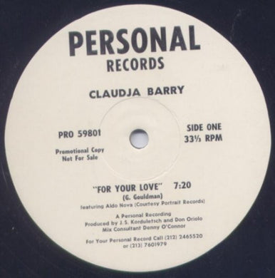Claudja Barry : For Your Love (12