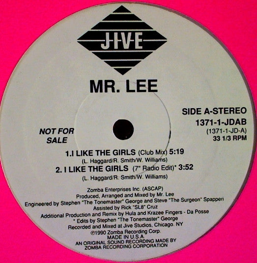 Mr. Lee : I Like The Girls (12