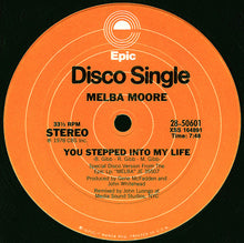 Load image into Gallery viewer, Melba Moore : You Stepped Into My Life / There&#39;s No Other Like You (12&quot;, Single)