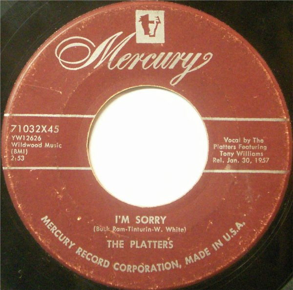 The Platters : I'm Sorry / He's Mine (7