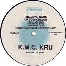 Load image into Gallery viewer, K.M.C. Kru : She&#39;s My Cutie / The Devil Came Up To Michigan (12&quot;)