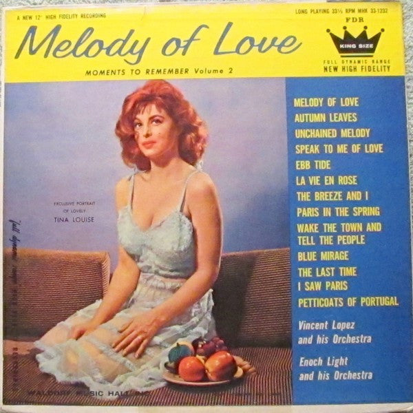 Various : Melody Of Love (Moments To Remember Volume 2) (LP, Comp)