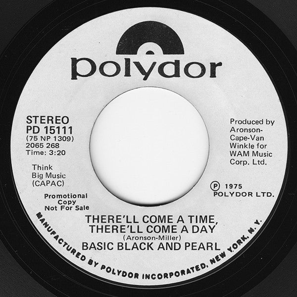 Basic Black And Pearl : There'll Come A Time, There'll Come A Day (7
