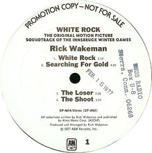 Load image into Gallery viewer, Rick Wakeman : White Rock (LP, Album, Promo)