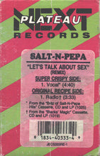 Load image into Gallery viewer, Salt &#39;N&#39; Pepa : Let&#39;s Talk About Sex (Remix) (Cass, Single)