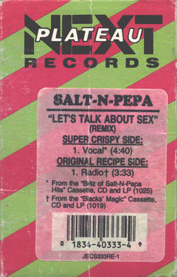 Salt 'N' Pepa : Let's Talk About Sex (Remix) (Cass, Single)