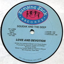 Load image into Gallery viewer, Squeak And The Deep : Love And Devotion (12&quot;)