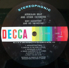 Load image into Gallery viewer, Bert Kaempfert &amp; His Orchestra : Afrikaan Beat And Other Favorites (LP, Album)