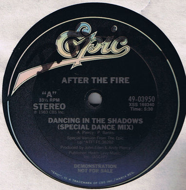 After The Fire : Dancing In The Shadows (12