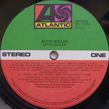 Load image into Gallery viewer, Bette Midler : Bette Midler (LP, Album)